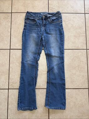 Wallflower Medium Blue Flare Jeans